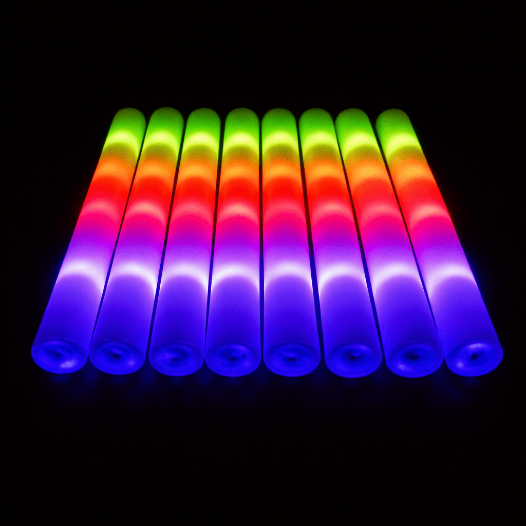 LED Foam Stick, Leuchtstab Bunt - FestivalStuff