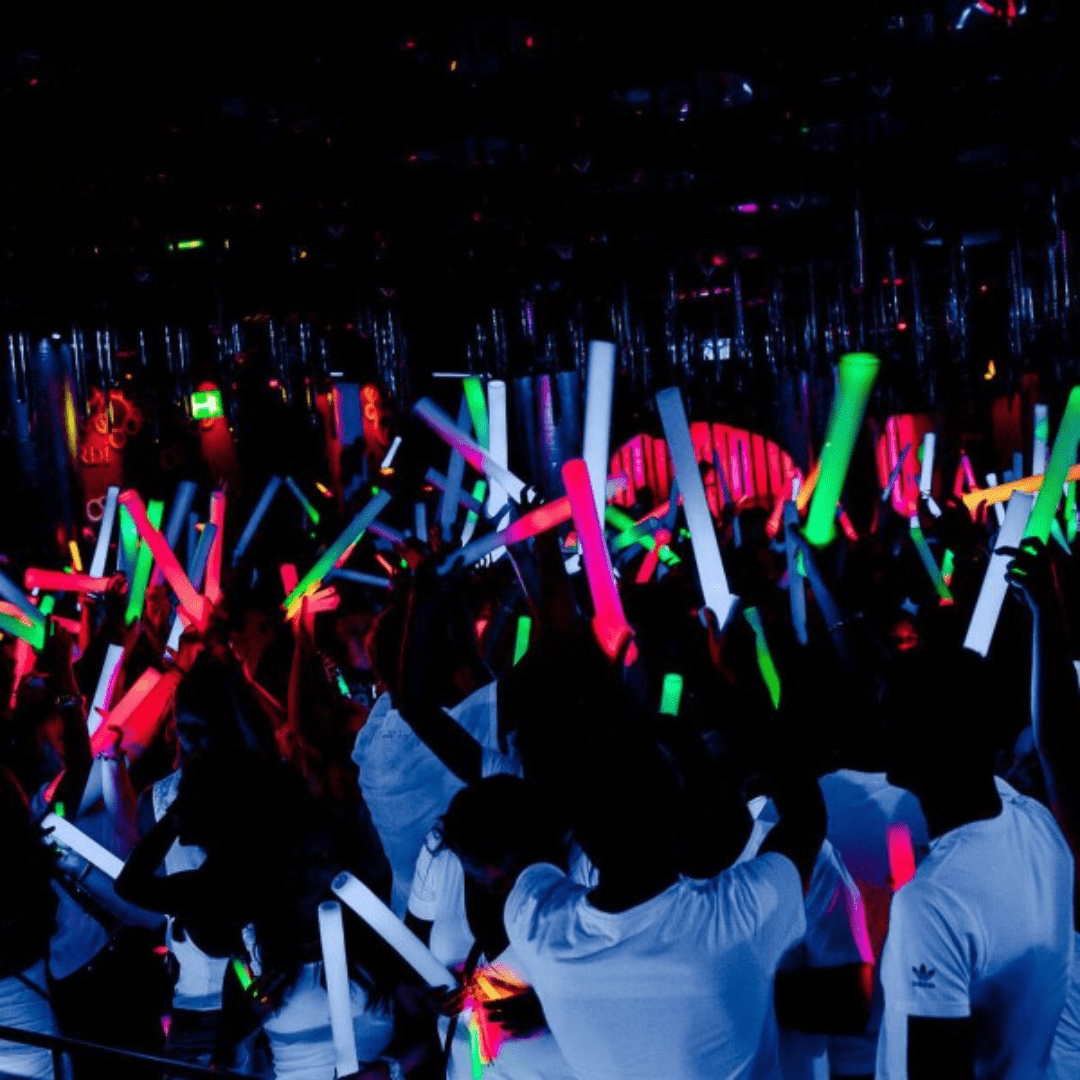 LED Foam Stick, Leuchtstab Bunt - FestivalStuff