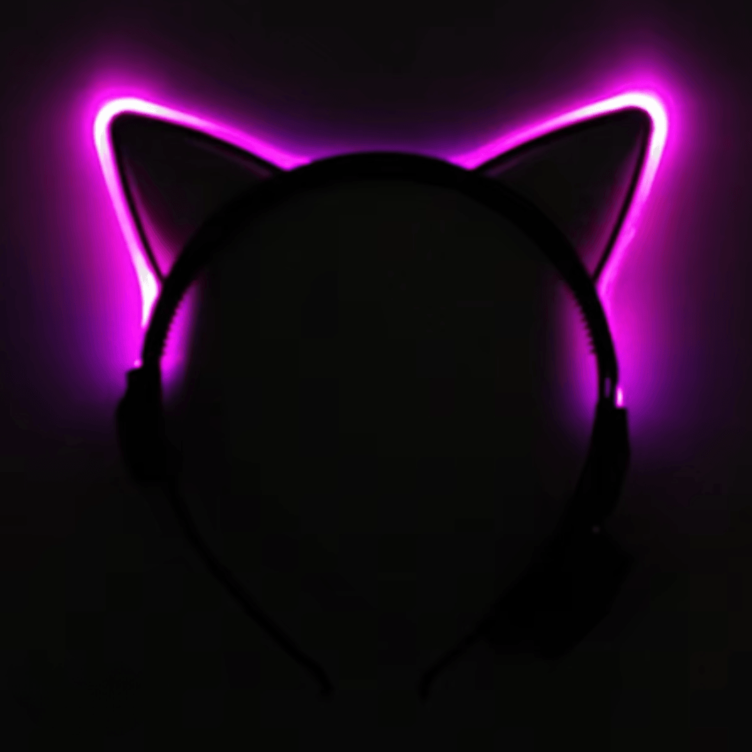 Led Haarreif THE CAT - FestivalStuff