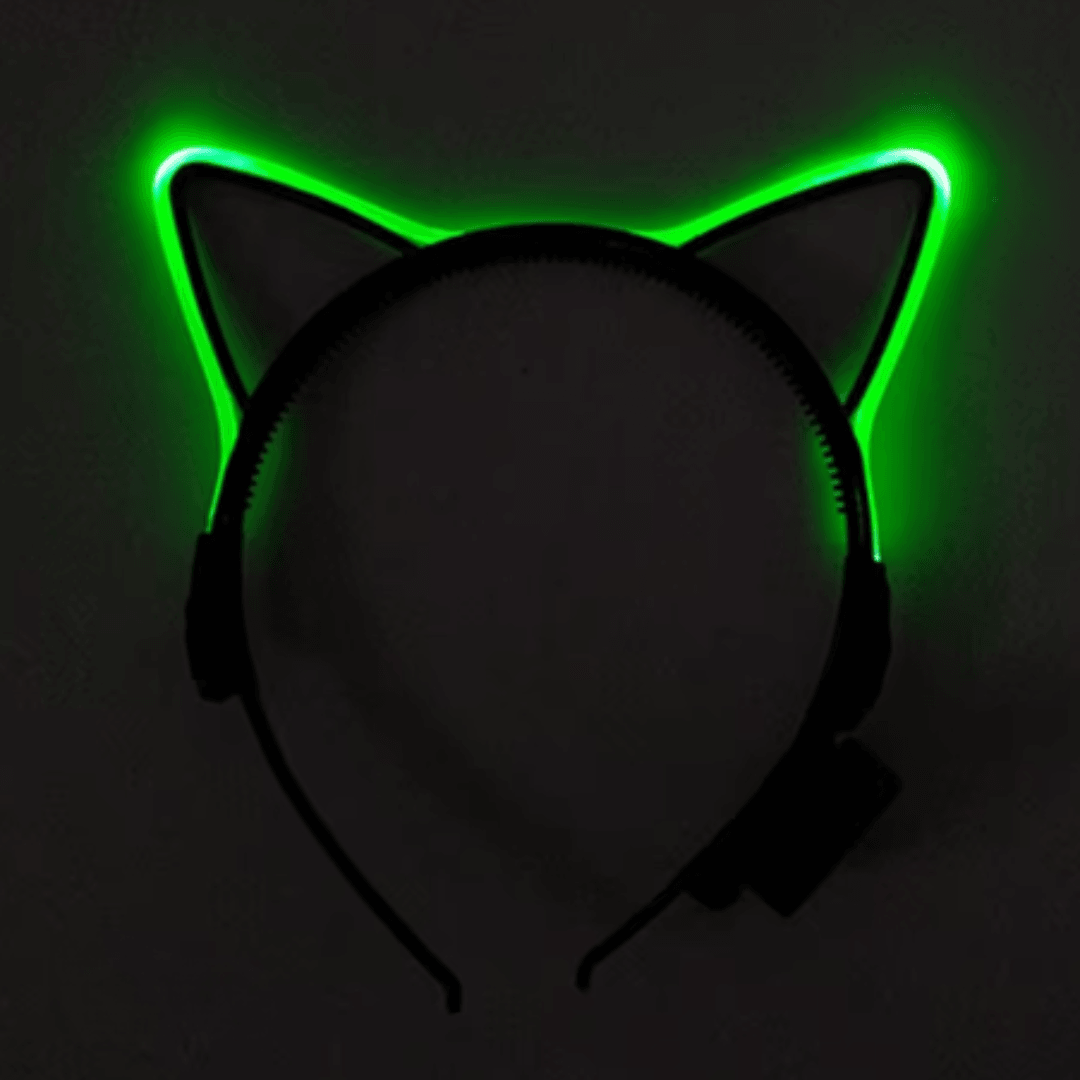 Led Haarreif THE CAT - FestivalStuff