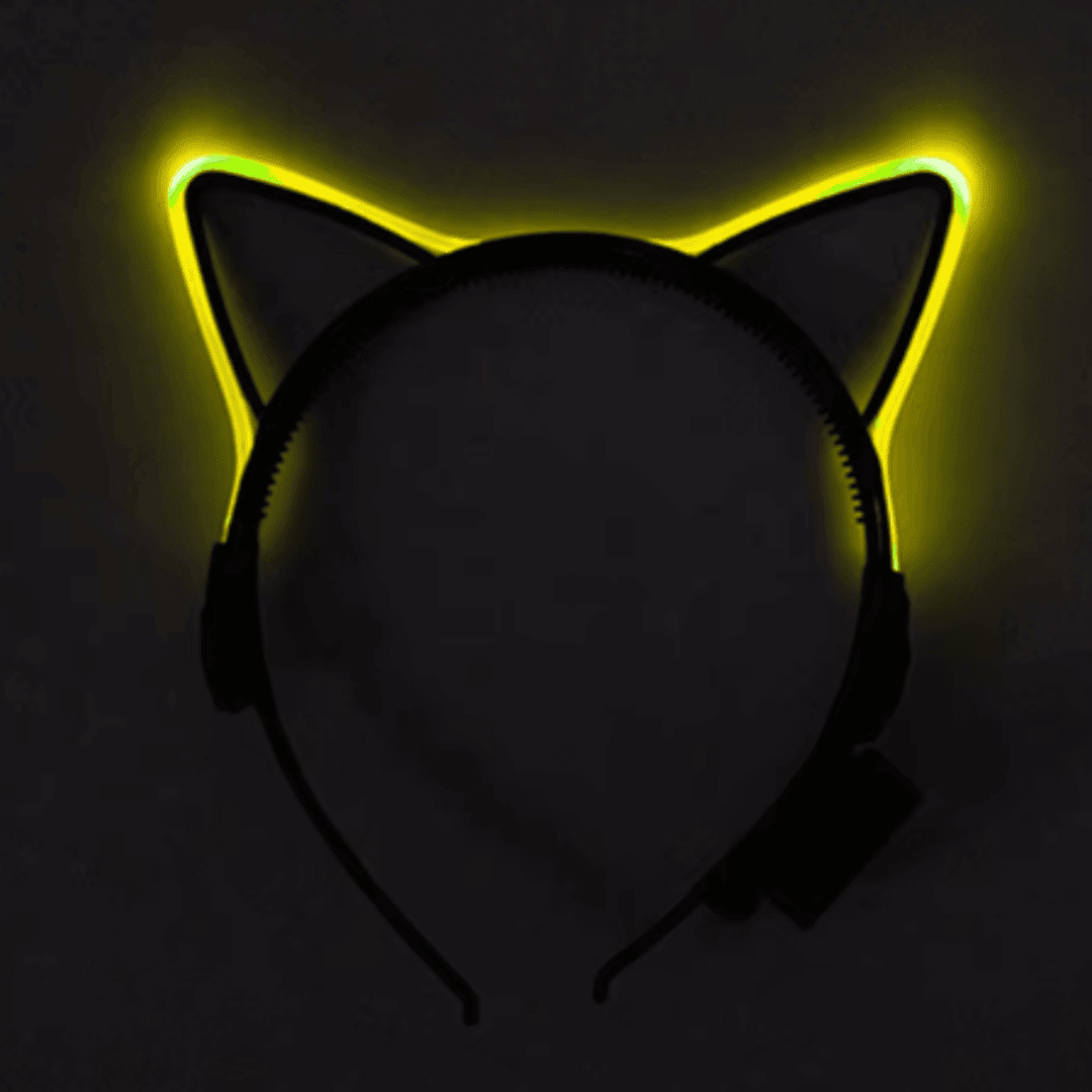 Led Haarreif THE CAT - FestivalStuff