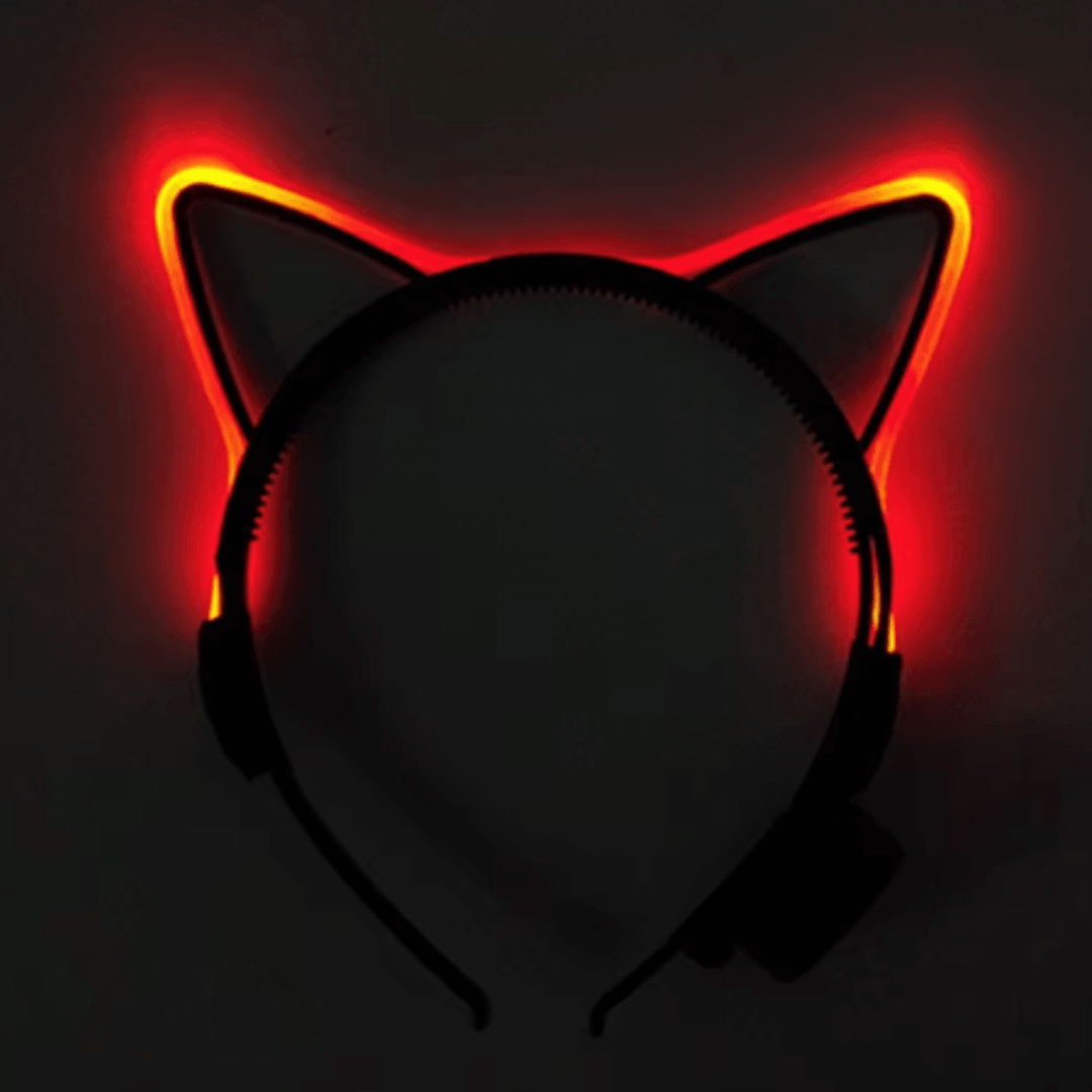 Led Haarreif THE CAT - FestivalStuff