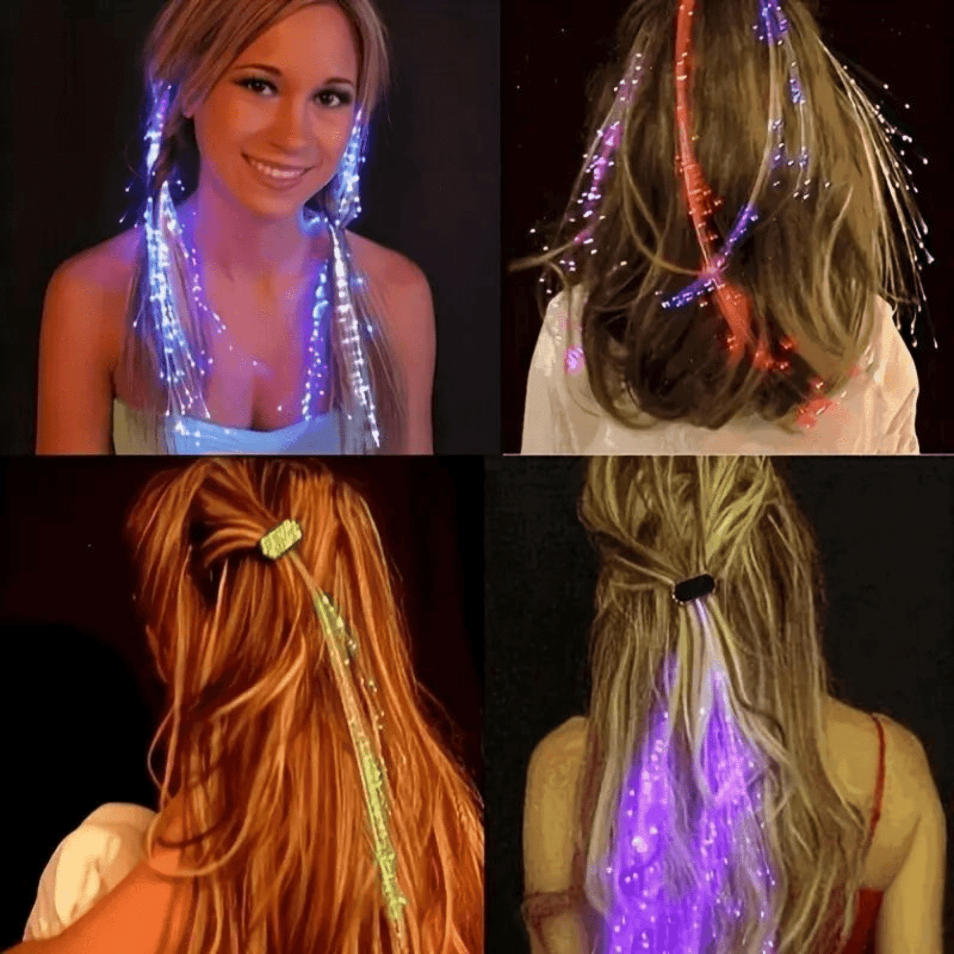 Led Haarsträhne - FestivalStuff