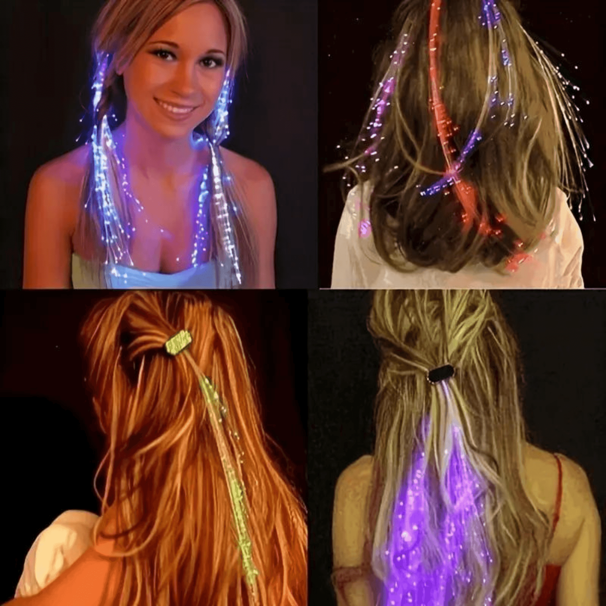 Led Haarsträhne - FestivalStuff