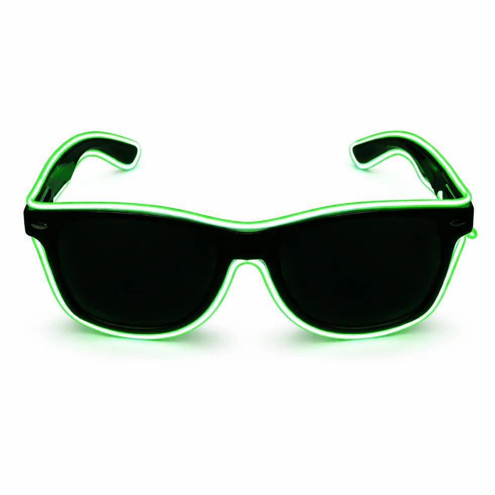 LED - Neonbrille Grün - FestivalStuff