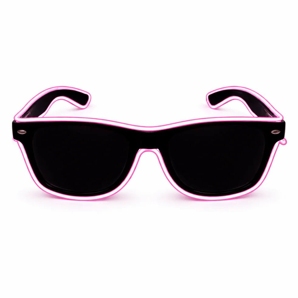 LED - Neonbrille Lila - FestivalStuff
