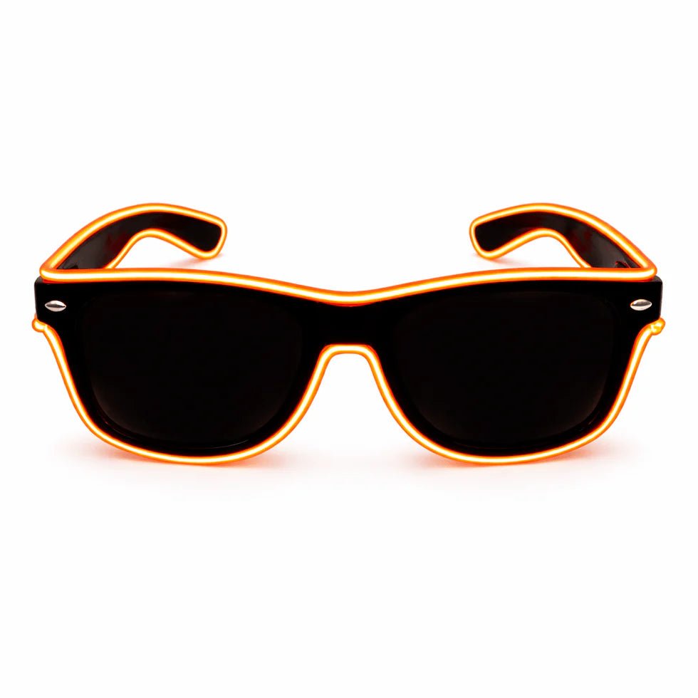 LED - Neonbrille Orange - FestivalStuff