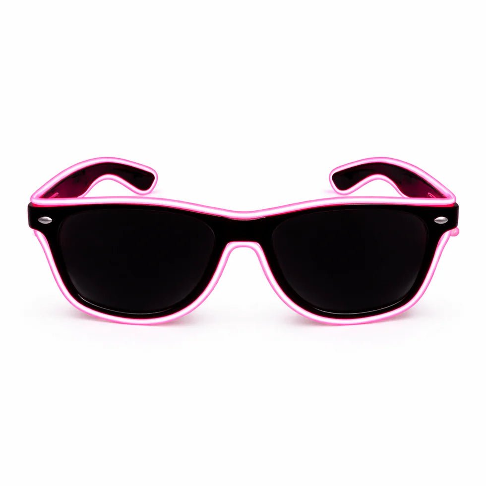 LED - Neonbrille Pink - FestivalStuff