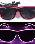 LED-Neonbrille Pink
