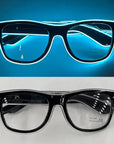 LED-Neonbrille Blau