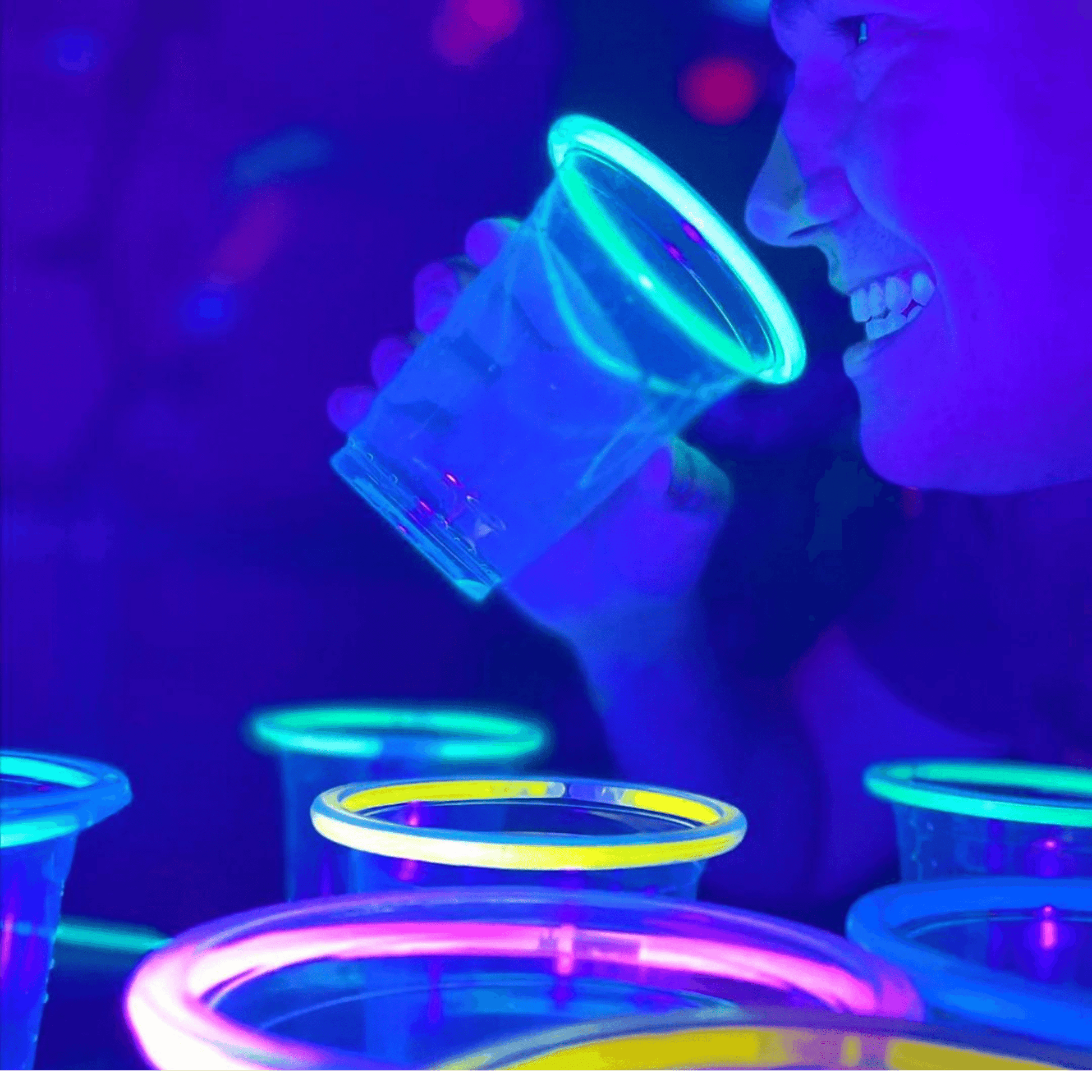 Leuchtende Beer - Pong Becher (20x) - FestivalStuff