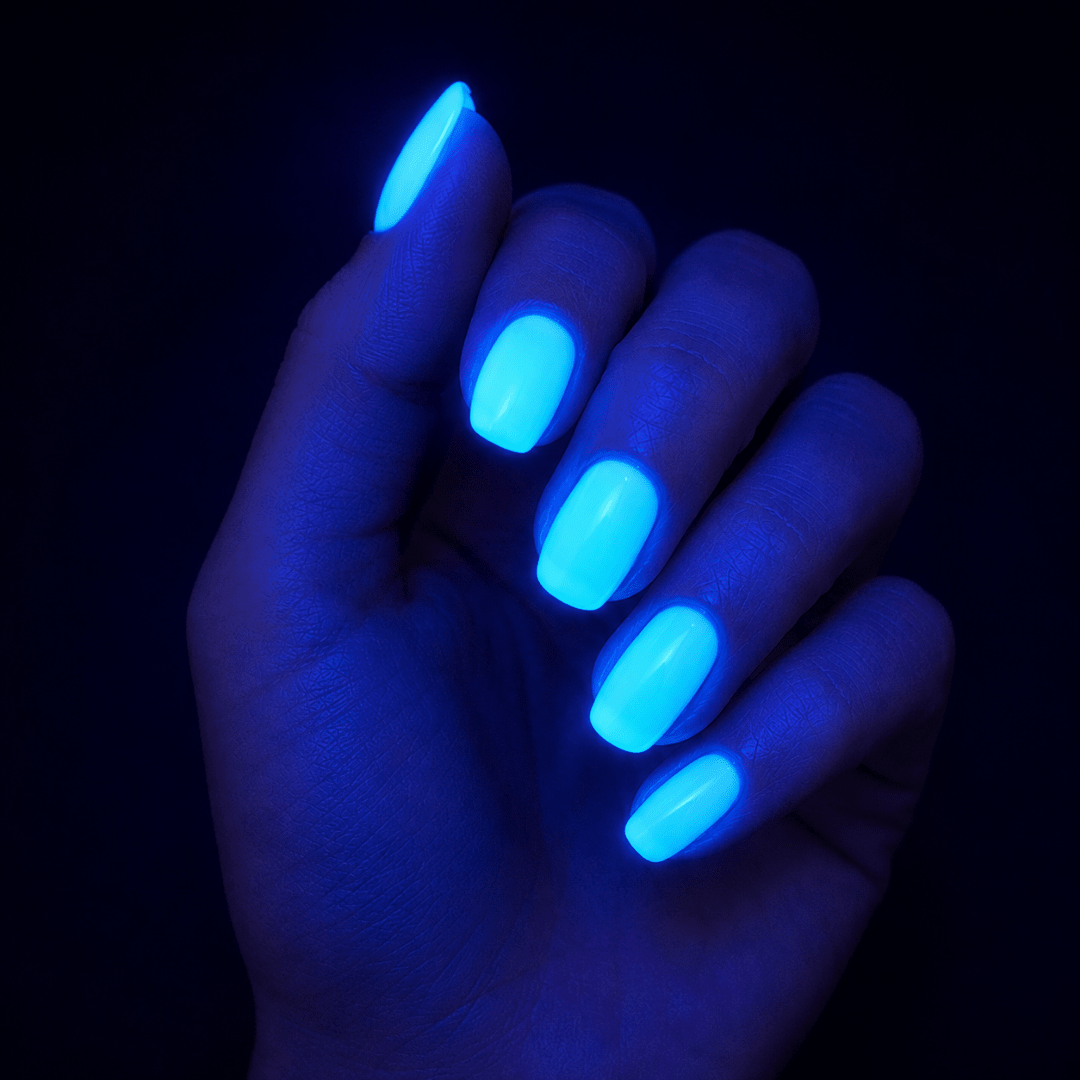 Leuchtender UV-Nagellack Transparent - FestivalStuff