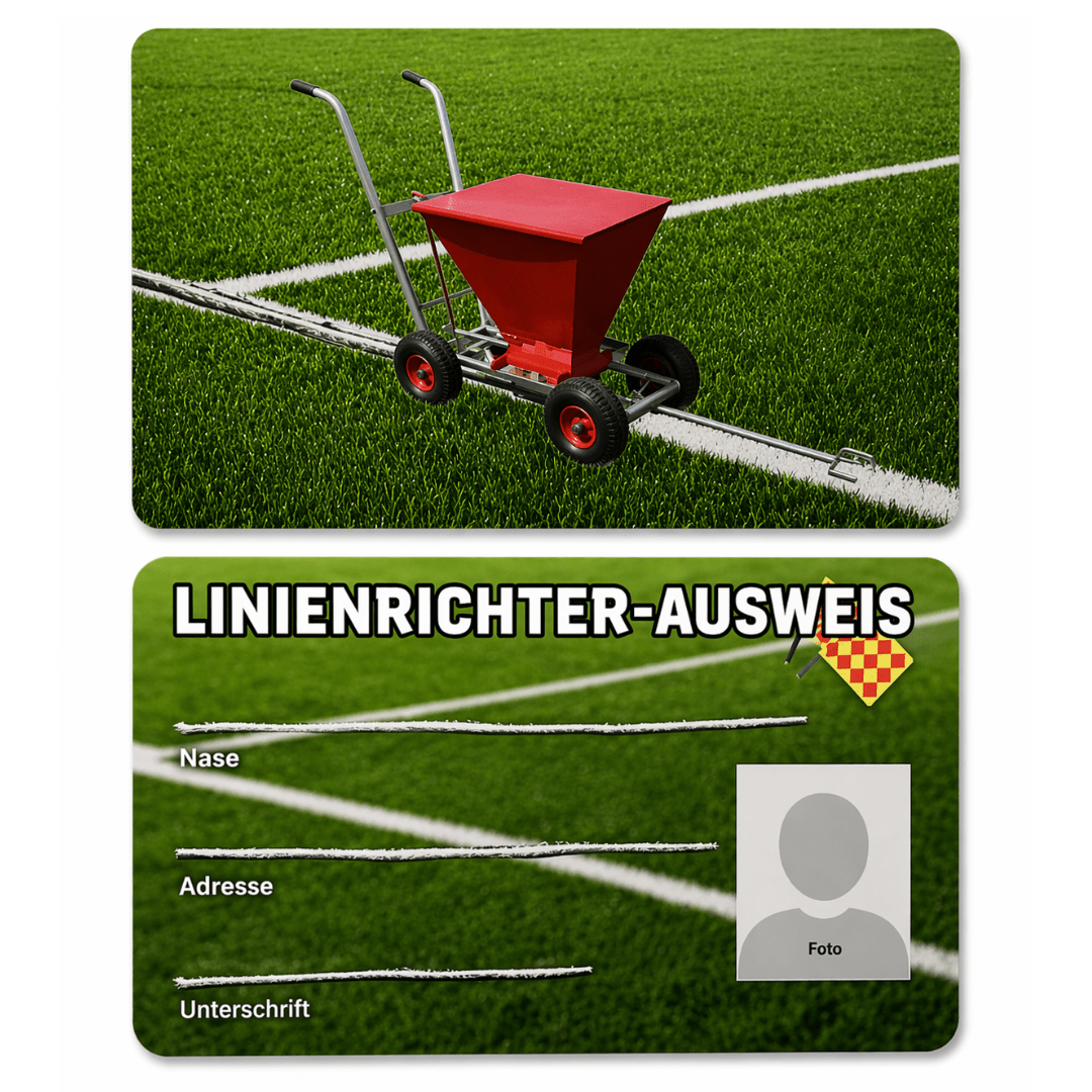 Linienrichter Hackkarte - FestivalStuff