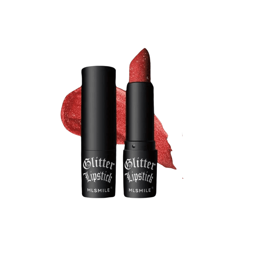 Lippenstift glitzernd rot - FestivalStuff