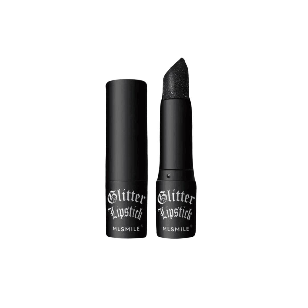 Lippenstift Glitzernd Schwarz - FestivalStuff