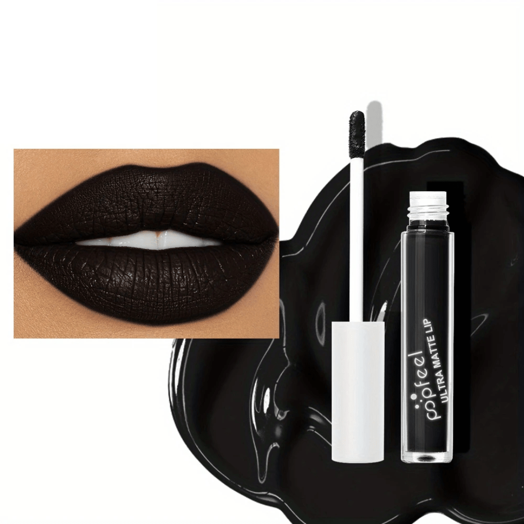 Lippenstift ultra matt schwarz - FestivalStuff