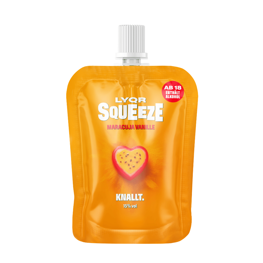 LYQR SQUEEZE Maracuja Vanille 30ml – Festival Shot - FestivalStuff