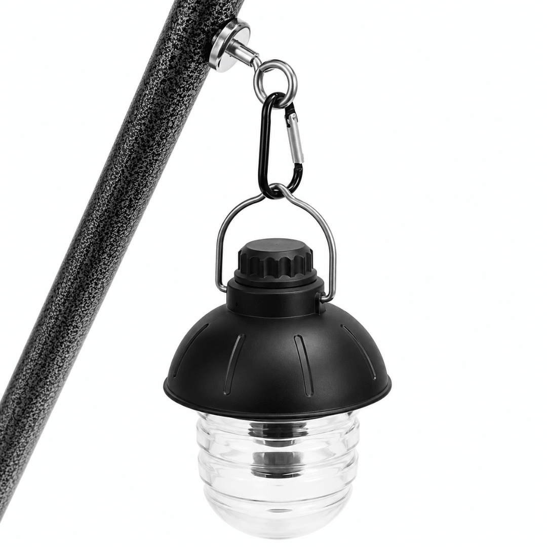 Magnetischer Campinghaken mit Karabiner - FestivalStuff