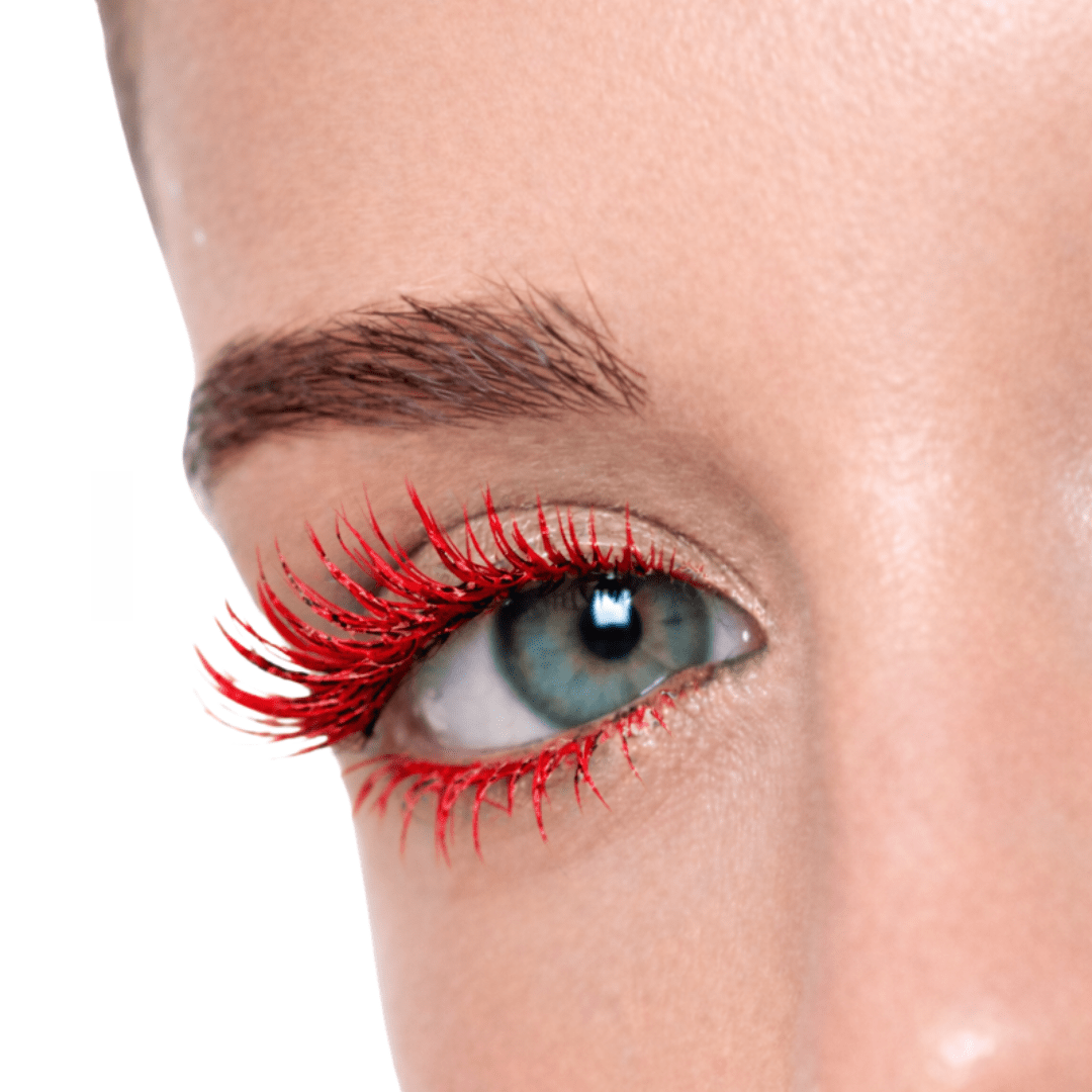 Mascara farbig Rot - FestivalStuff