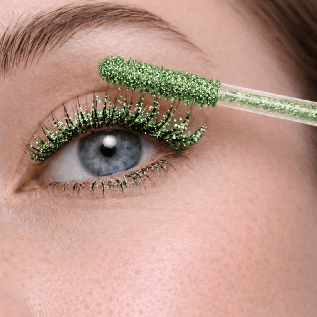 Mascara glitzernd Grün - FestivalStuff