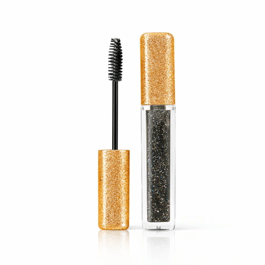 Mascara glitzernd Schwarz - FestivalStuff