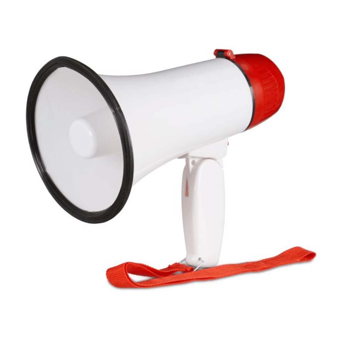 Megaphon Weiß - FestivalStuff