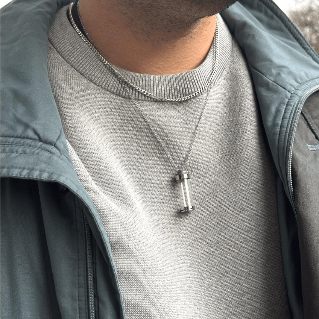 Mehl - Kette mit Schraubverschluss - FestivalStuff