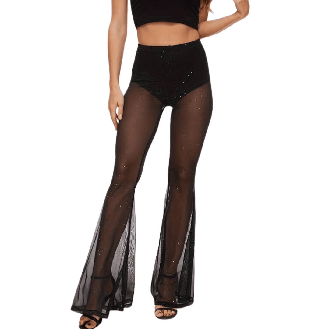 Mesh - Schlaghose + Gestrickter Slip - FestivalStuff