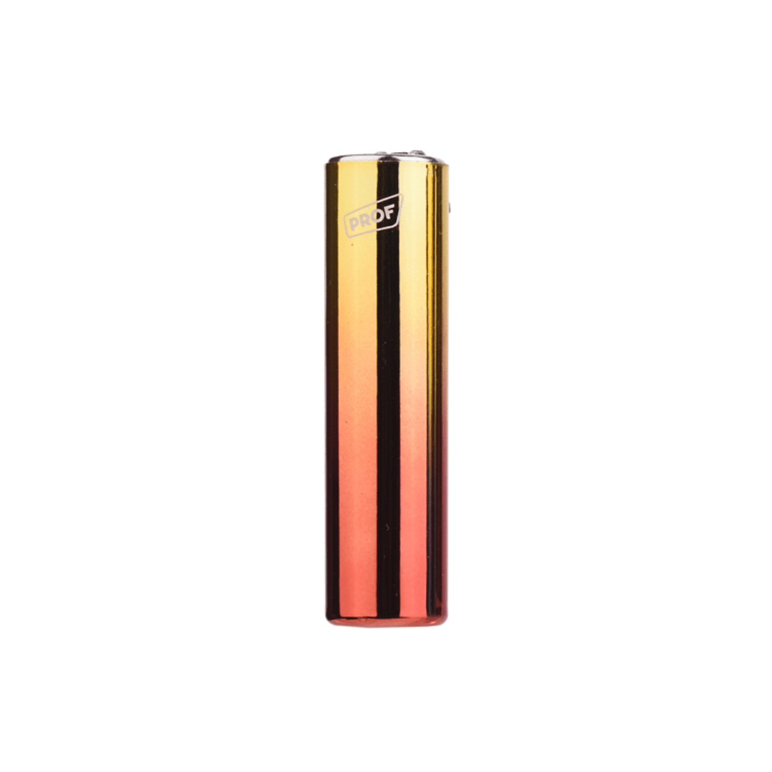 Metall Feuerzeug Gold Edition Rot - FestivalStuff