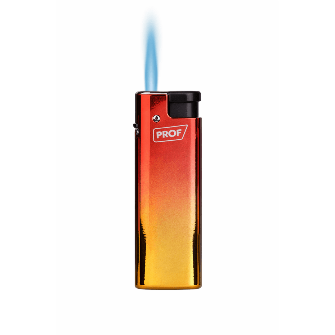 Metall Jet Feuerzeug Rot - FestivalStuff