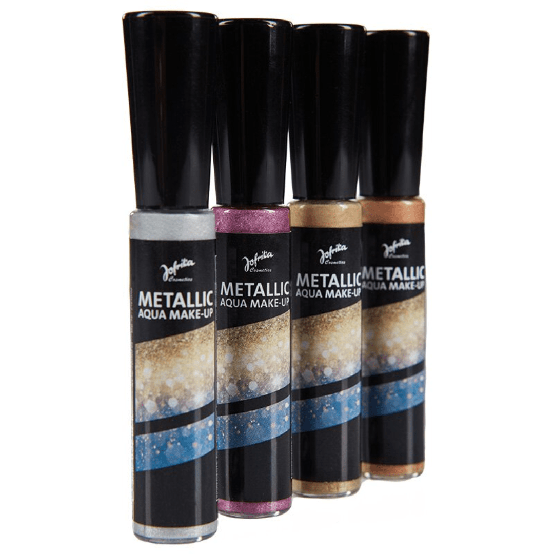 Metallic Aqua Make - up - FestivalStuff