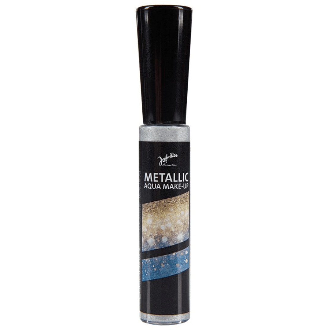 Metallic Aqua Make - up - FestivalStuff