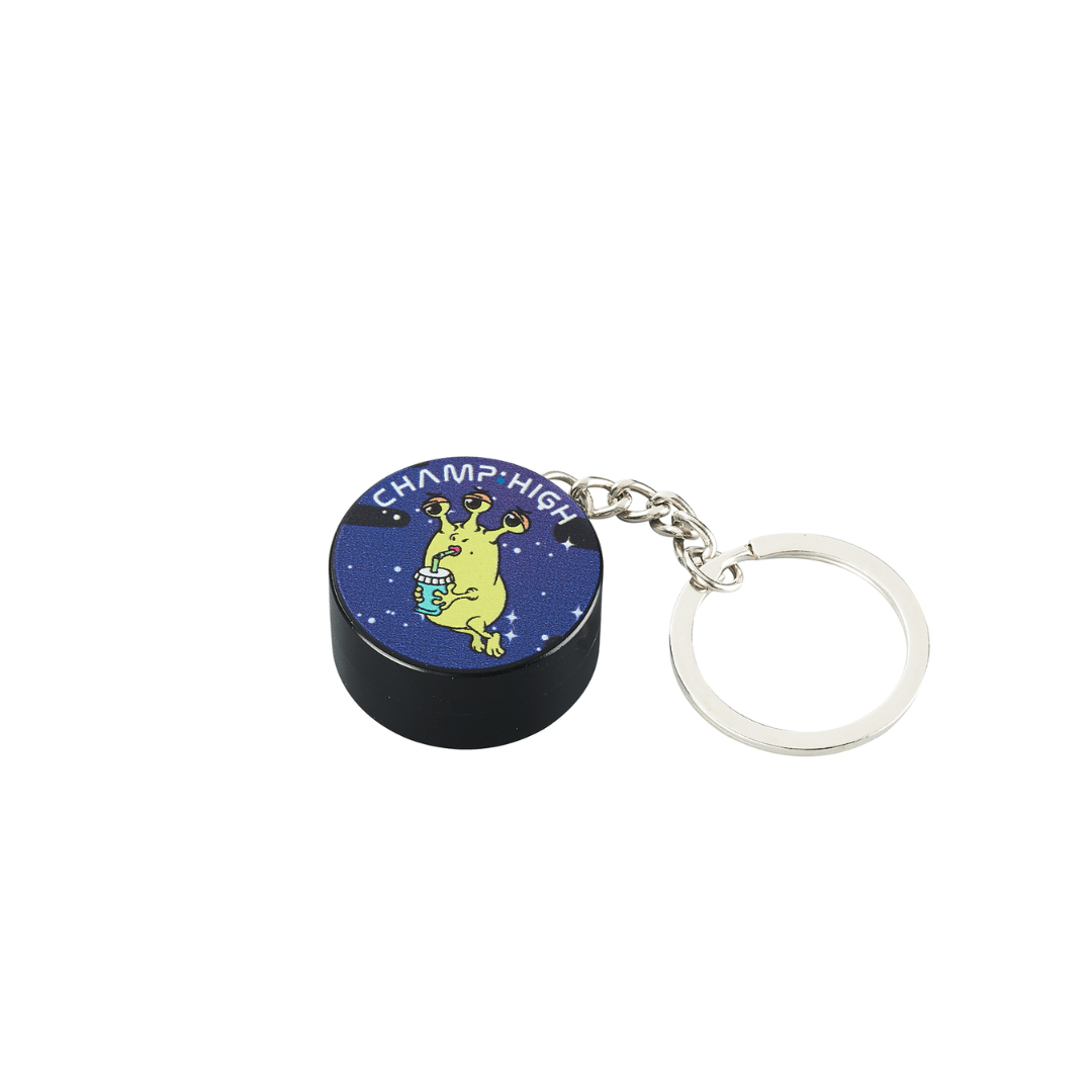 Mini Grinder 30mm mit Schlüsselanhänger Alien - FestivalStuff