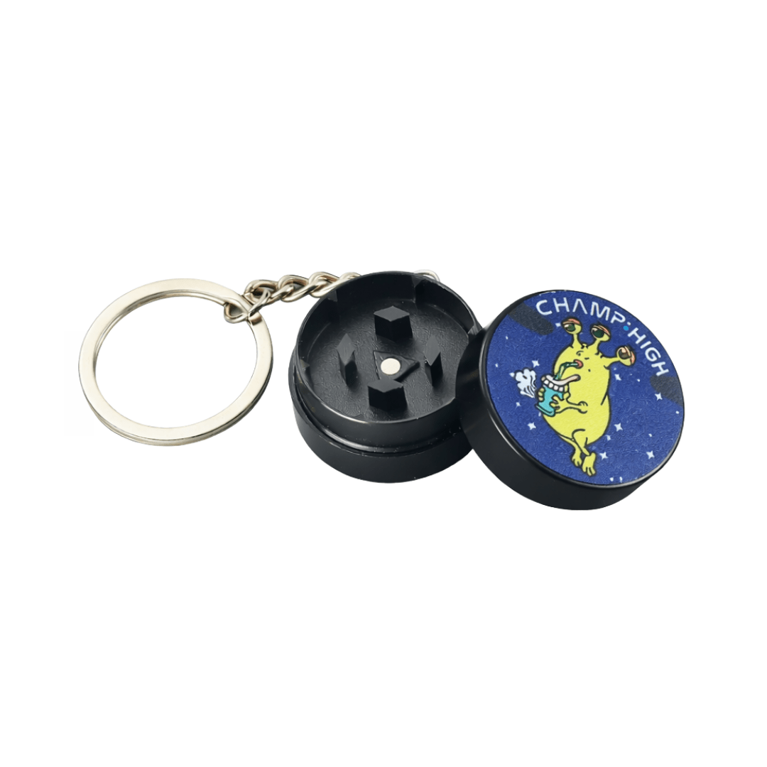 Mini Grinder 30mm mit Schlüsselanhänger Alien - FestivalStuff