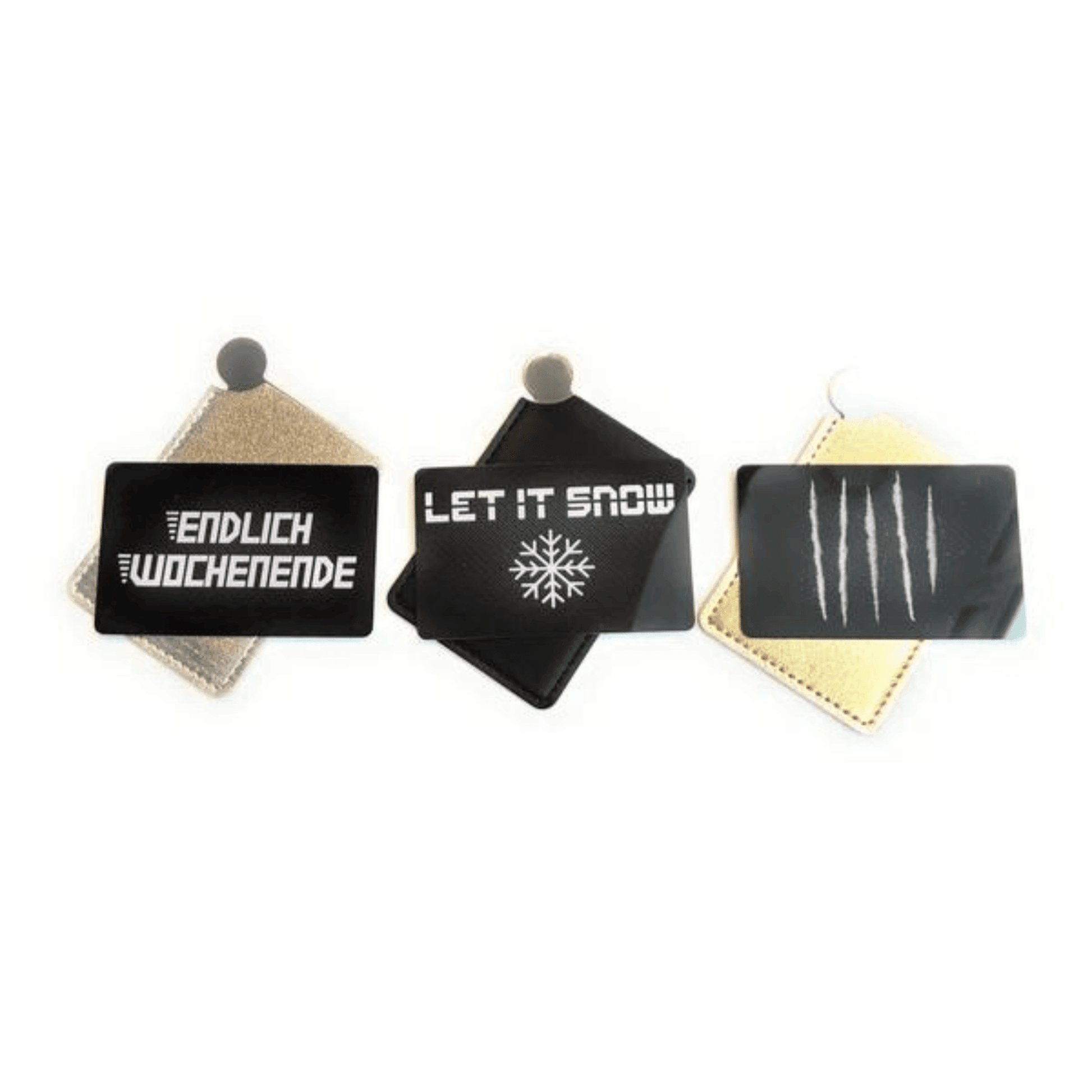 Mini Spiegel to - go in Schutzhülle inkl. Zieh und Hackkarte - FestivalStuff