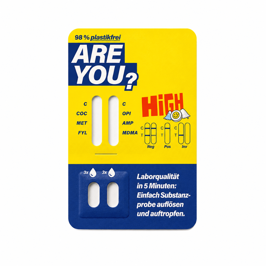 Multi Drogentest Urin – 6 Substanzen - FestivalStuff