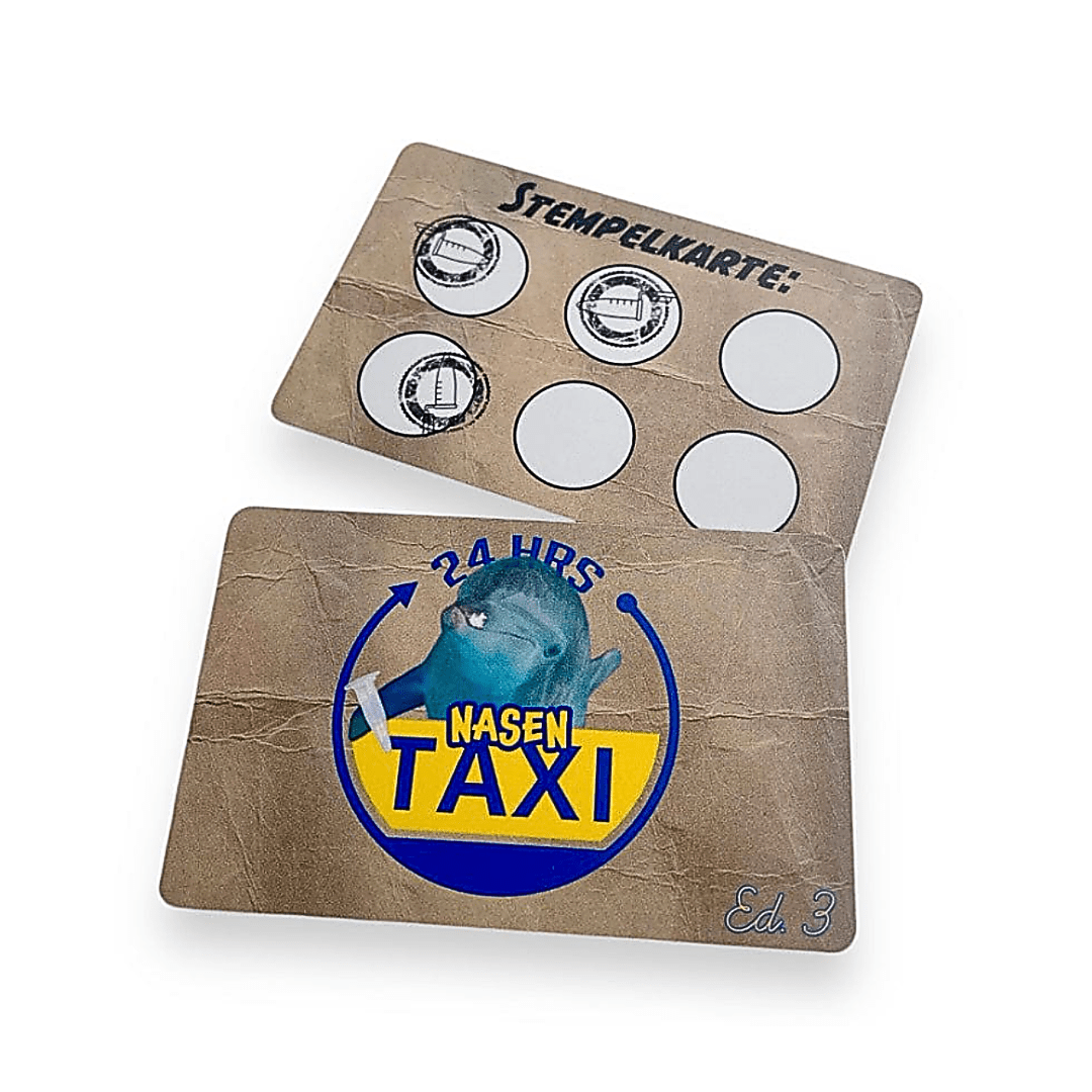 Nasentaxi Hackkarte Pipper der Flipper - FestivalStuff