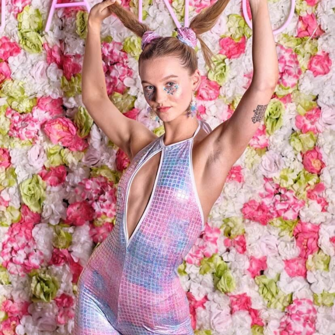 Neckholder Catsuit "KAYLA" - FestivalStuff