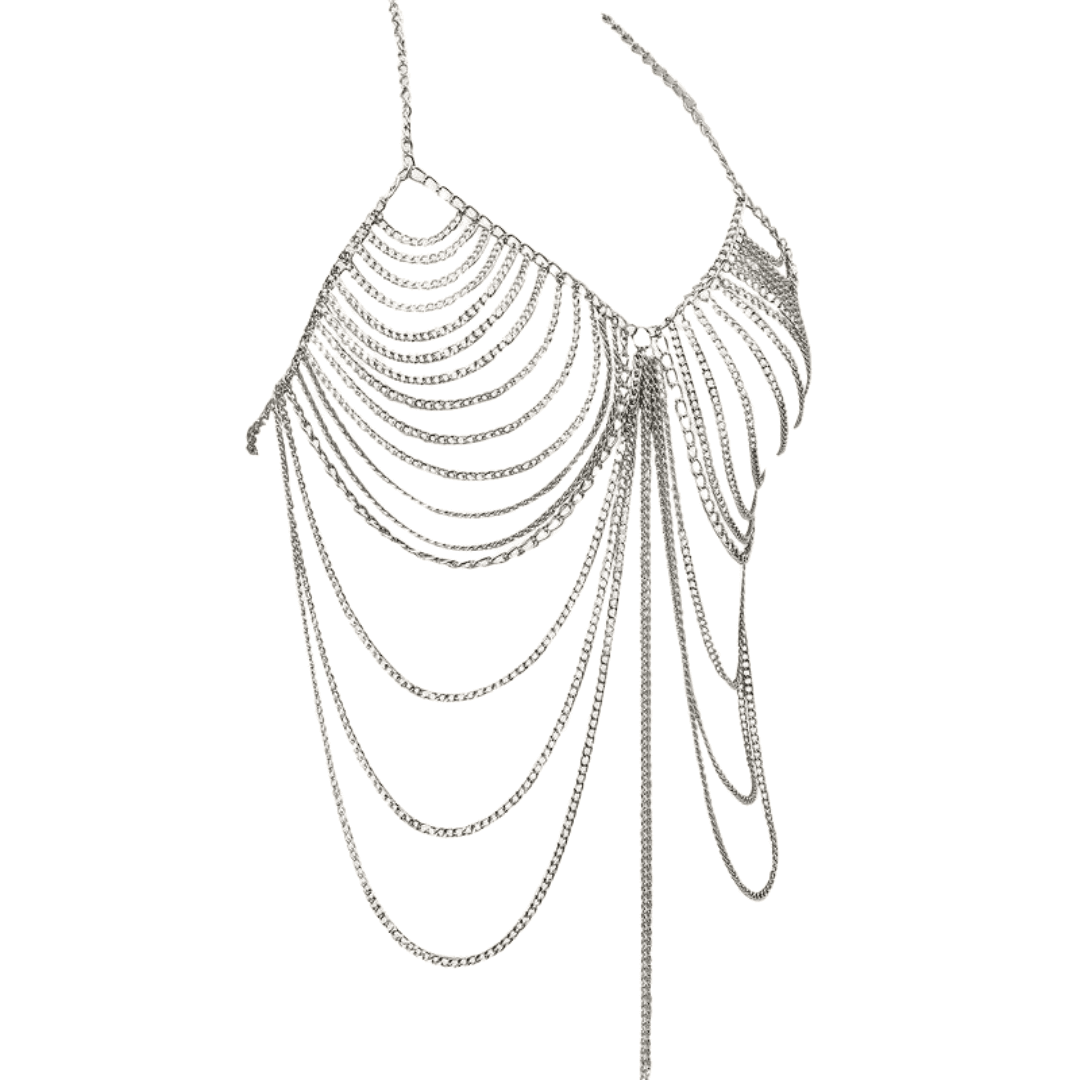 Neckholder - Top aus Ketten - FestivalStuff