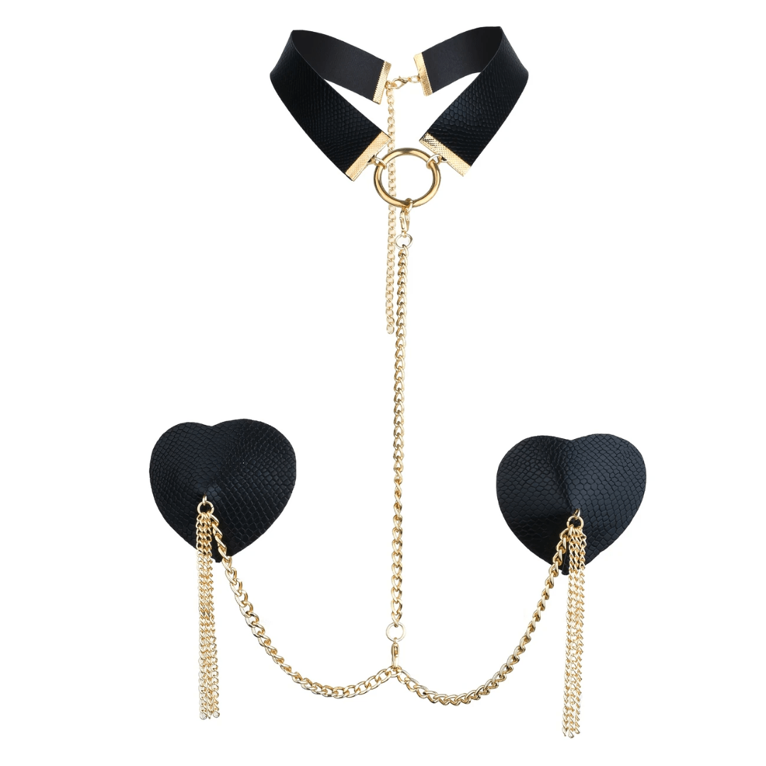 Nippelpad mit Kette - FestivalStuff