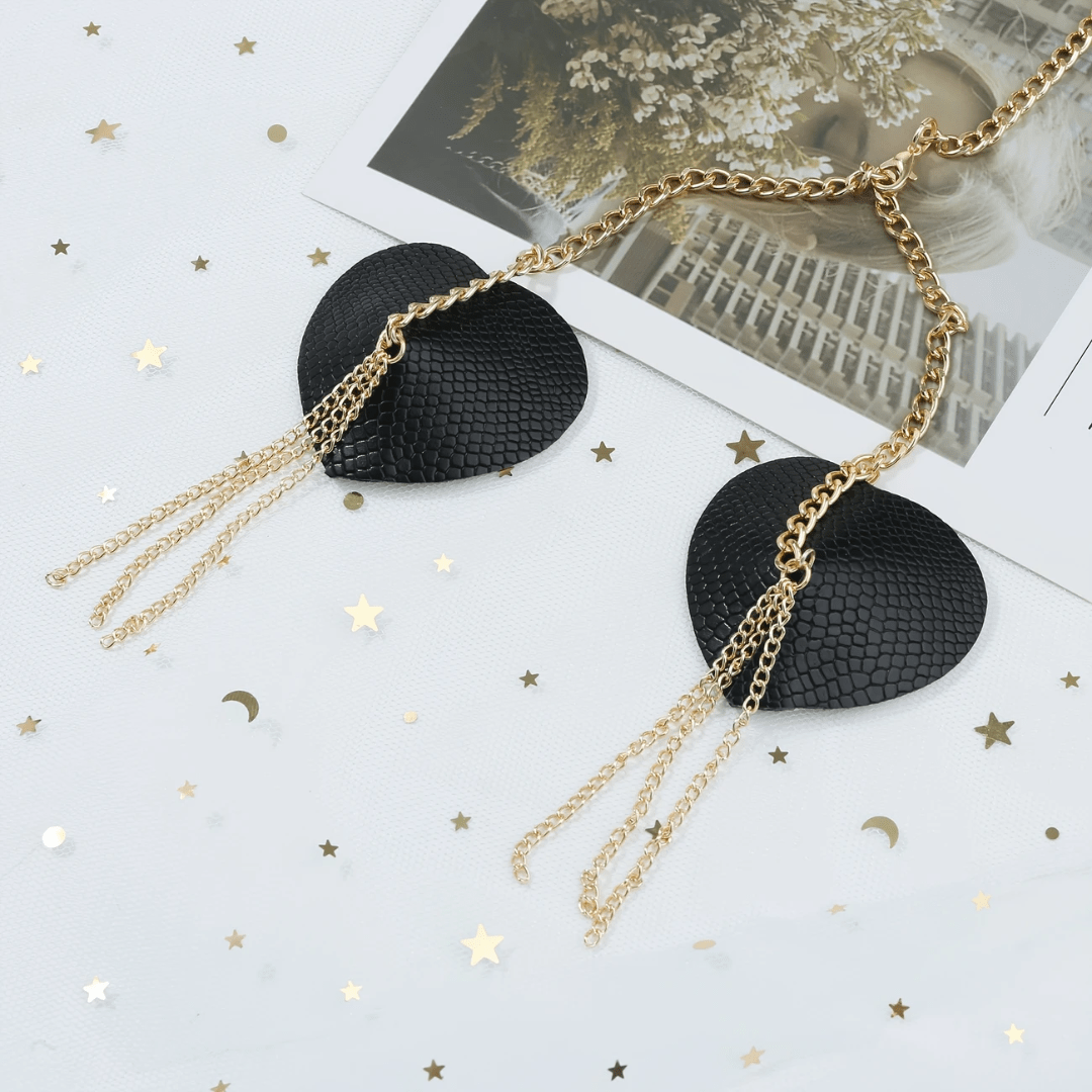Nippelpad mit Kette - FestivalStuff