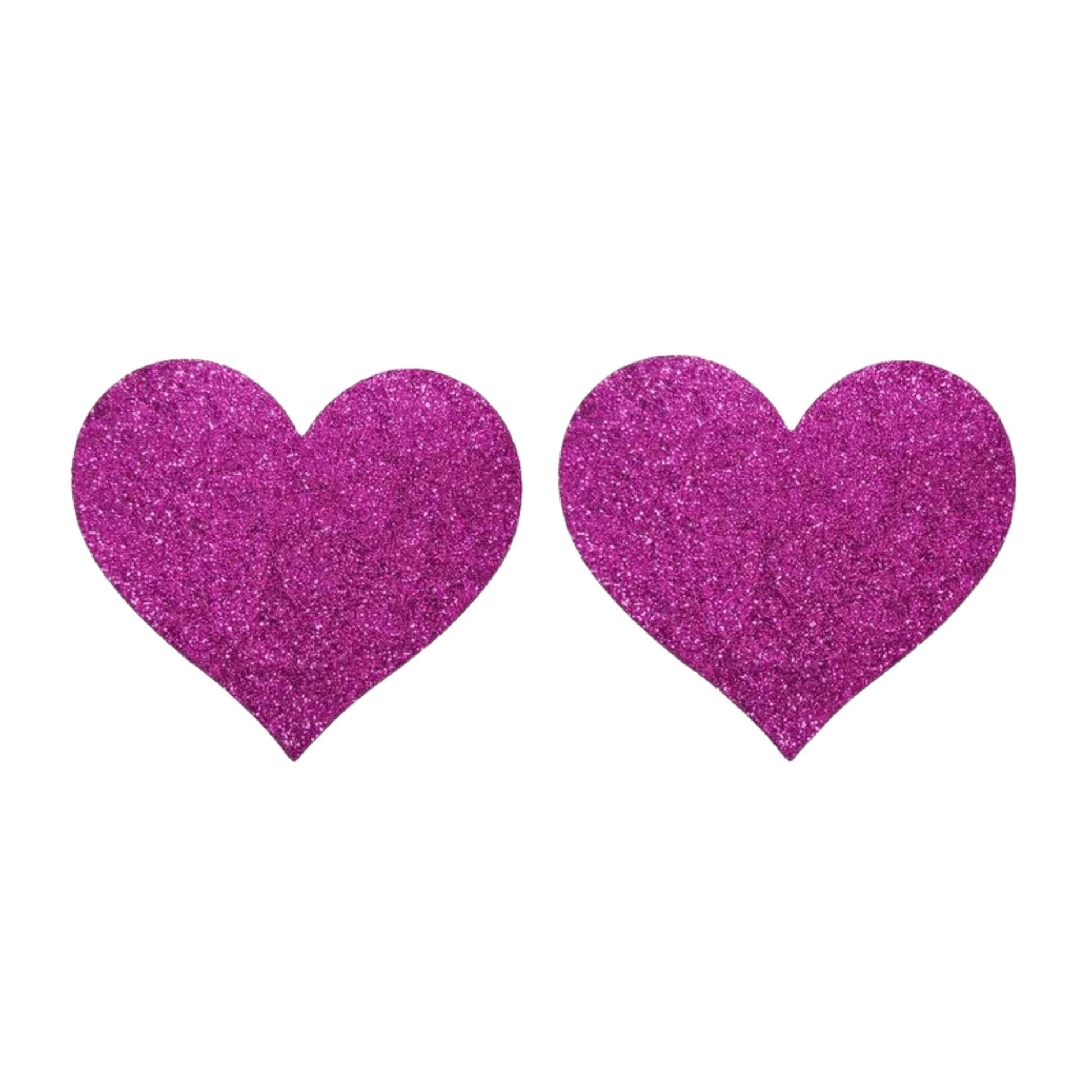 Nippelpads Herz Glitzer Lila - FestivalStuff