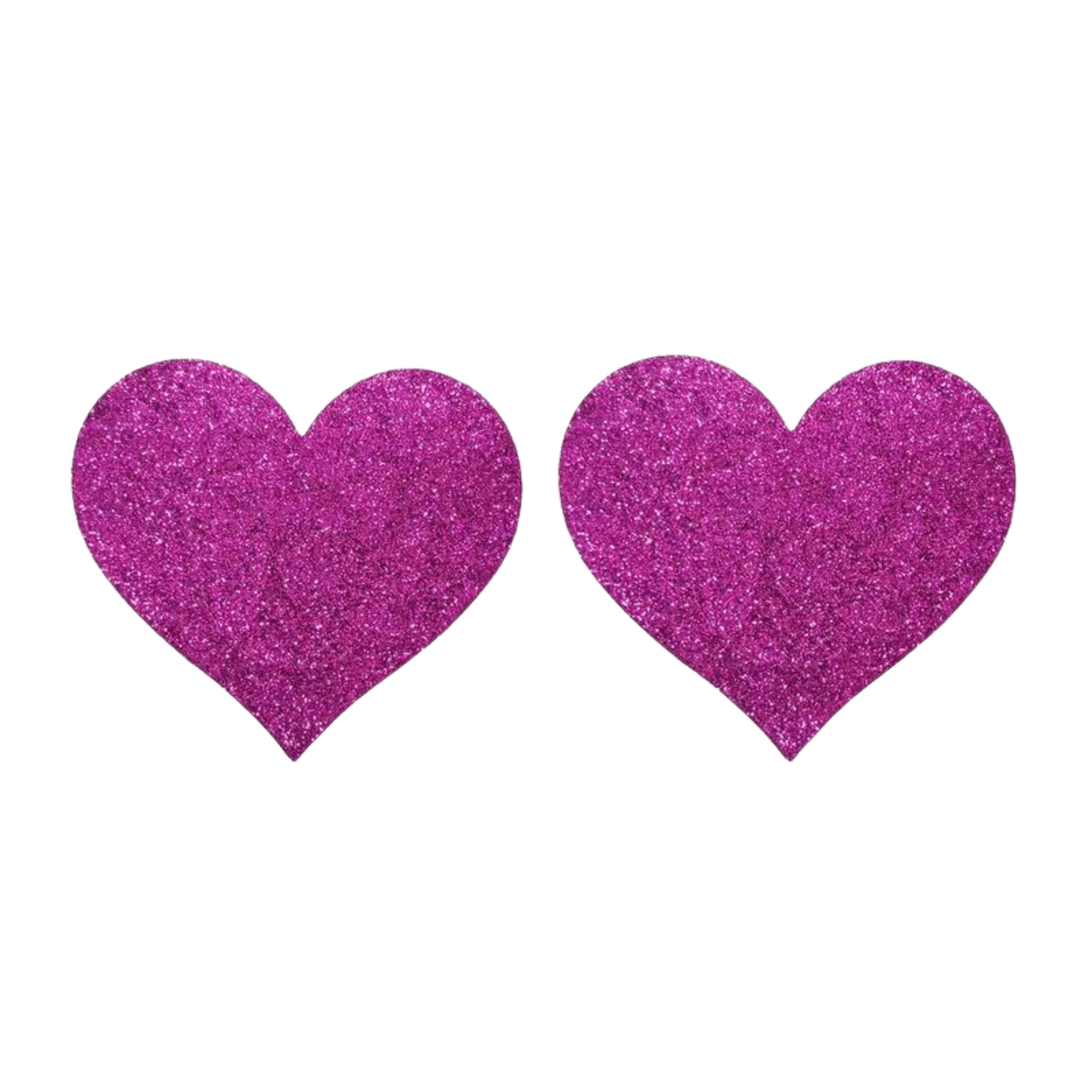 Nippelpads Herz Glitzer Lila - FestivalStuff