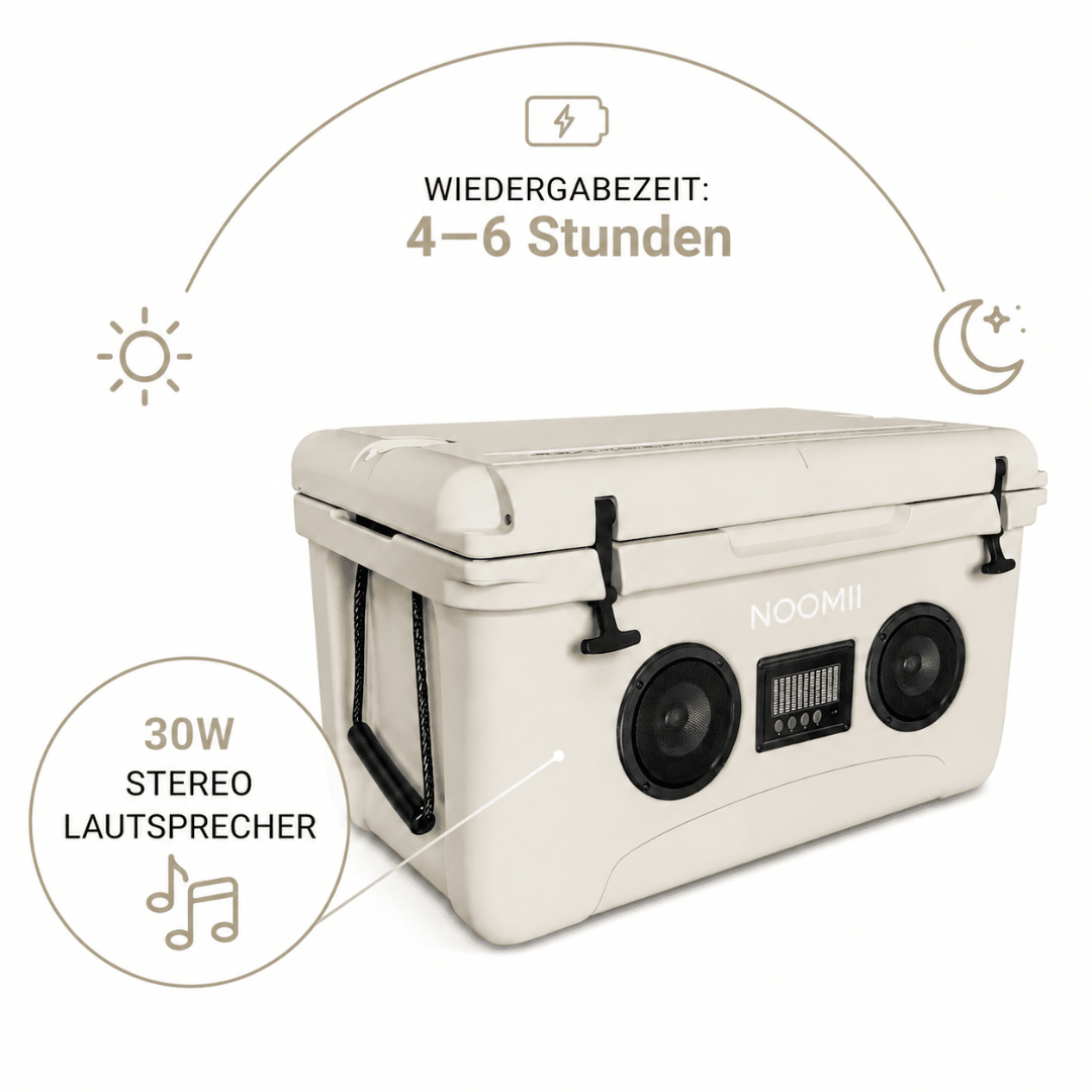 NooMii ColdBeats 65 Beige - FestivalStuff