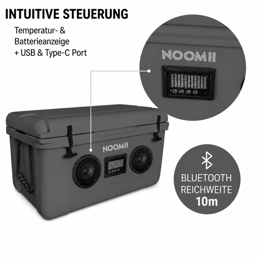 NooMii ColdBeats 65 Grau - FestivalStuff