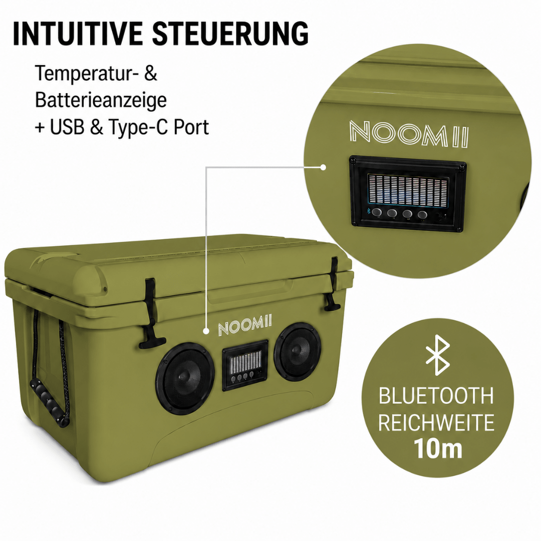 NooMii ColdBeats 65 Grün - FestivalStuff