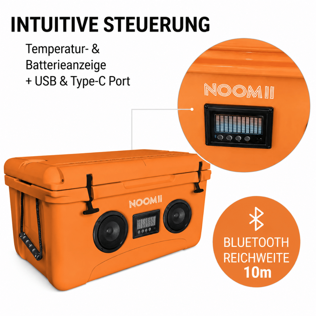 NooMii ColdBeats 65 Orange - FestivalStuff