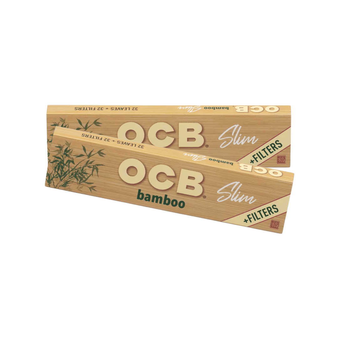 OCB Bamboo Slim+Tips 2er Pack (Kopie) - FestivalStuff