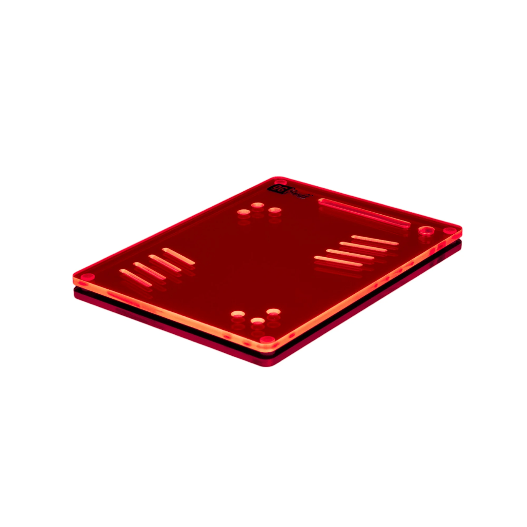 OG SNUFF Snuff Board Tablet – 8 Rillen & 6 Vertiefungen - FestivalStuff