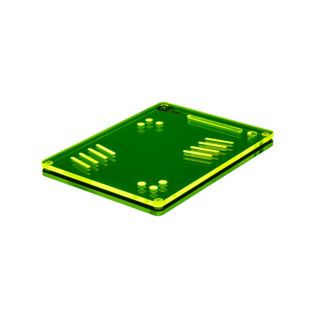 OG SNUFF Snuff Board Tablet – 8 Rillen & 6 Vertiefungen - FestivalStuff